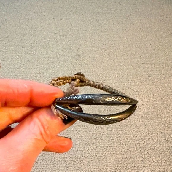 Chan Luu Silver Tone Engraved Bracelet - Picture 1 of 5